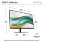 HP S5 Pro 524pf Refurbished | 23.8 inch IPS FHD Monitor | 1920x1080 | 12M Garantie