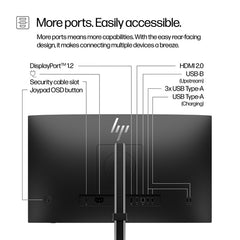 HP S5 Pro 524pf Refurbished | 23.8 inch IPS FHD Monitor | 1920x1080 | 12M Garantie