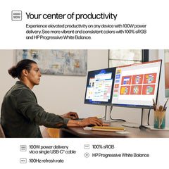 HP S5 Pro 527pu Refurbished | 27" IPS QHD (2560x1440) | USB-C | HDMI | 12M Garantie