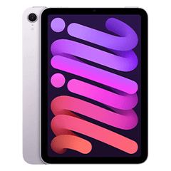 Apple iPad Mini 7 256 GB Ricondizionato | Viola | WiFi + 5G (eSIM) | 1 anno di garanzia | Accessori
