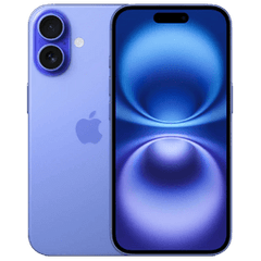 Apple iPhone 16 128 GB Refurbished | Blauw | 1 jaar Garantie | Accessoires