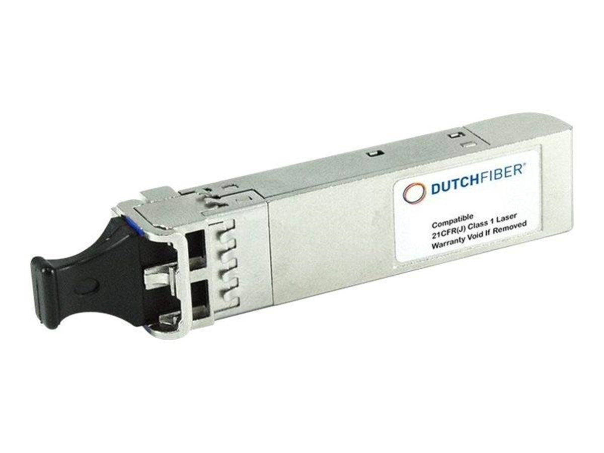 DUTCHFIBER Compatible Transceiver Refurbished | 10Gbit/s SFP | LC LR 10km SMF | 12M Garantie