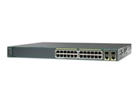 CISCO Catalyst 2960 24 10/100 PoE Refurbished | 2 T/SFP LAN | 12M Garantie