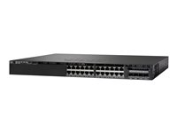 CISCO Catalyst 3650 Refurbished | 24 Port PoE | 4x1G Upl | 640W PSU | 3x Fan | 12M Garantie