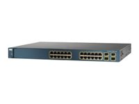 CISCO Catalyst 3560 Refurbished | 24p 10/100/1000T | 4x SFP | Stnd. Image | 12M Garantie