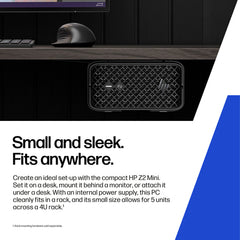 HP Z2 Mini G1a | AMD PRO 395 | 64 GB RAM | 1 TB NVMe | W11P | AMD Radeon 8060S Integrated Graphics | 1 jaar Garantie