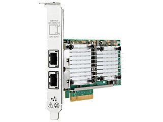 HPE Ethernet 10Gb 2-port 530T Adapter Refurbished | Met Beide Beugels | 12M Garantie