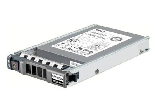 DELL 400GB 12G 2.5 MLC SAS WI SSD Refurbished | Met G176J Caddy | 12M Garantie