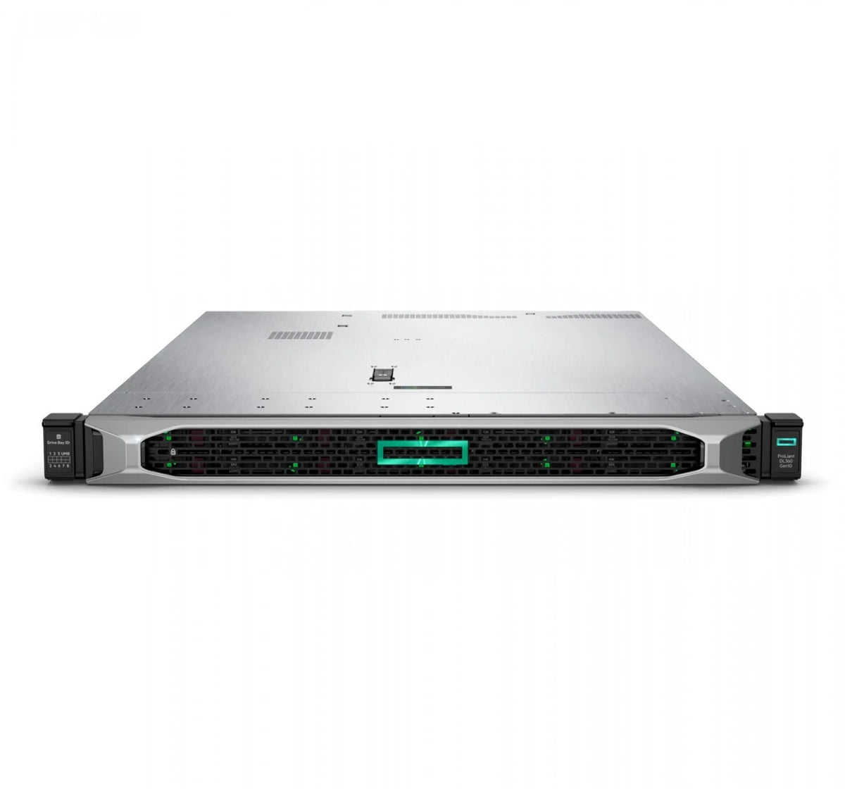HPE DL360 Gen10 Refurbished | 2x Intel Xeon 6130 2.1GHz | 64GB RAM | 8x SSD + 2x NVMe | 2x 800W P408I-a | No rail kit | 12M Garantie