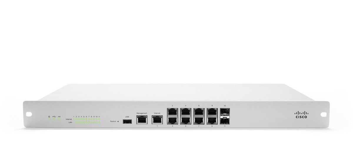 CISCO Meraki MX100 Refurbished | Cloud Managed Router | 12M Garantie