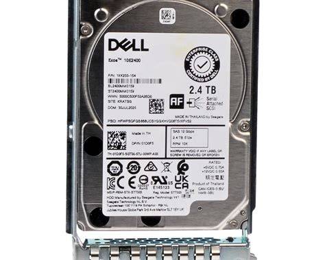 DELL G14-G16 2.4-TB 12G 10K 2.5 512e Ricondizionato | 2.4 TB | 12G SAS | 10K RPM | 2.5 pollici | 12 mesi di garanzia