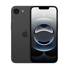 Apple iPhone 16e 128 GB Refurbished | Zwart | 1 jaar Garantie | Accessoires inbegrepen