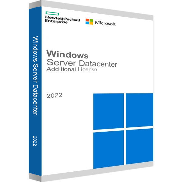HPE Windows Server 2022 | 5 User CAL EMEA | 11e Generatie CPU | Inclusief Meertalige Ondersteuning | 1 Jaar Garantie
