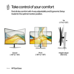 HP S5 Pro 527pq Refurbished | 27" IPS QuadHD Monitor | 2560x1440 | HDMI/DP/VESA | 12M Garantie