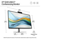 HP S5 Pro 527pm Refurbished | 27" QHD Monitor | USB-C | 2560x1440 | VESA | 12M Garantie