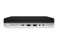 HP 600 G5 Mini Refurbished | Intel Core i3-9100T (9e Gen) | 8GB RAM | 500GB NVMe | VGA Port | 12M Garantie