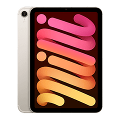 Apple iPad Mini 7 128GB Refurbished | 5G eSIM | Wit | 1 jaar Garantie | Accessoires