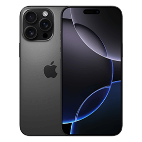 Apple iPhone 16 Pro Max 256GB Refurbished | Zwart Titanium | 1 jaar Garantie | Accessoires