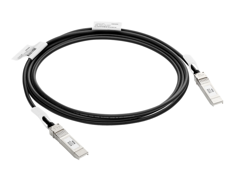 DUTCHFIBER HPE Aruba Compatible DAC 10G 3m Refurbished | 10G SFP to SFP DAC Kabel | 12M Garantie